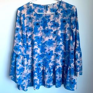 J.Crew | Blue Blouse